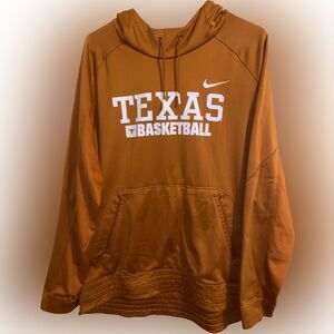 Nike UT University of Texas Longhorns Basketball Therma-Fit Hoodie Men’s Large
